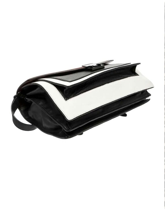 Loeffler Randall Color Block Leather Crossbody Bag - image 4