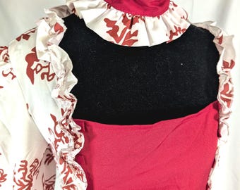 Renaissance Faire Dress Brocade Medieval Costume