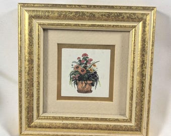 Vintage Miniature Framed Art