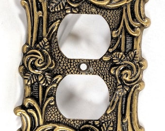 Ornate Victorian Style Outlet Cover