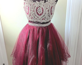 The Crimson Court Mini Dress