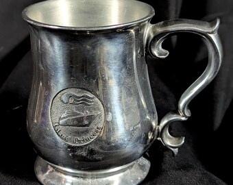 Vintage Princess Cruises Island Princess Pewter Tankard