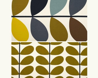 ORLA KIELY |  TAKE2Pillow® | Multi-Stem Duck Egg + Two-Color Stem Olive