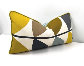 ORLA KIELY |  TAKE2Pillow® | Multi-Stem Duck Egg + Linear Stem Zuggerat