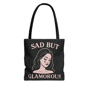 Glamouröse Einkaufstasche mit Empowering Design, stilvolle umweltfreundliche Tasche, perfektes Geschenk für sie, trendige Alltagstasche, modisches Accessoire