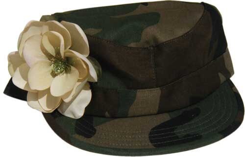 Camo Hat - Magnolia With Swarovski Crystals- Size Medium - Etsy display picture 2