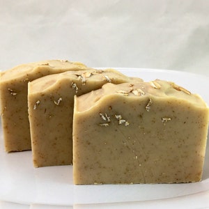 Trashed Panda: Cannabis Patchouli Scented Handmade Soap Hippie Gift Colloidal Oatmeal Batch 335 image 3