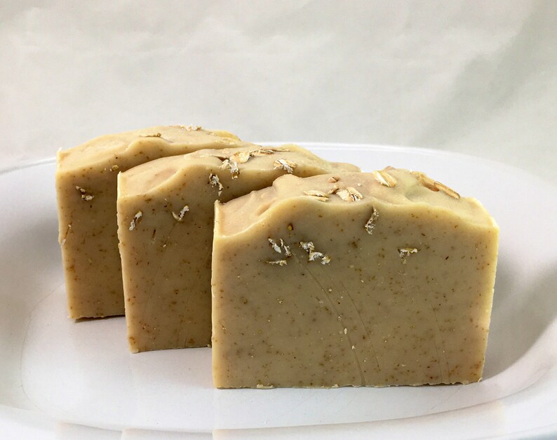 Trashed Panda: Cannabis Patchouli Scented Handmade Soap Hippie Gift Colloidal Oatmeal Batch 335 image 3