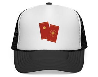 Red Envelope Illustration Trucker Cap | Lunar New Year, Luck Icon