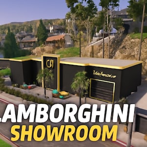 Lamborghini Dealership FiveM MLO - Optimized Roleplay (Download)