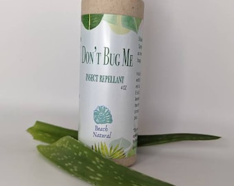 Natural Bug Repellent Spray: Essential Oils, Aloe & Witch Hazel (3.2 Oz)