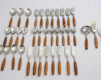 Dansk Fjord Germany Dinner Fork Teak Quistgaard Early 4 Ducks