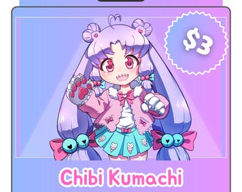 Chibi Kumachi Sticker