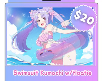 Swimsuit Kumachi Mousepad