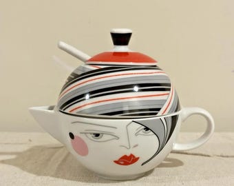 Vintage Ritzenhoff, My Sweetheart,  Cream & Sugar Set