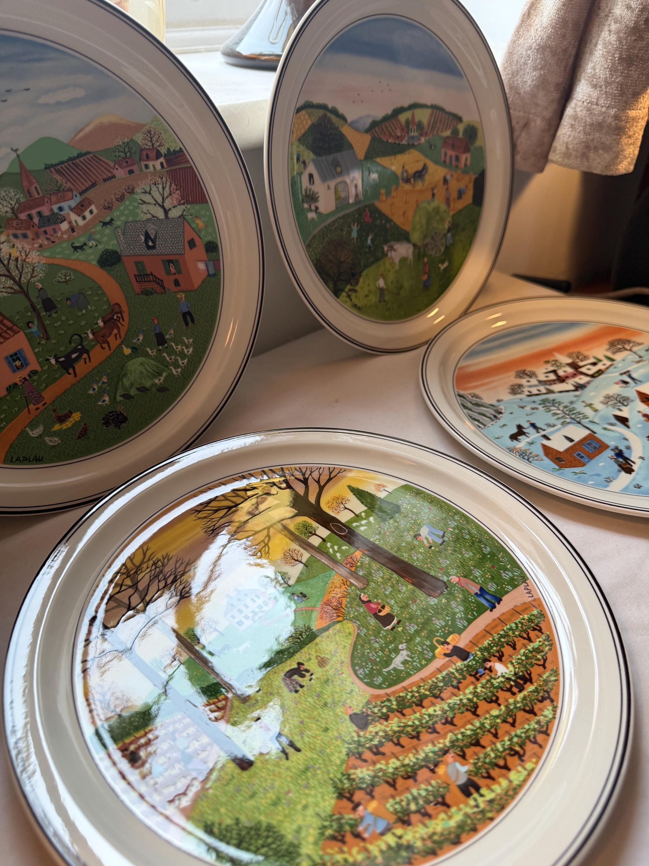 Villeroy Boch Four Seasons Plates - Etsy