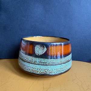 Celtic Pottery Newlyn Bowl By Maggie Fisher & Everidge Stevens c.1970