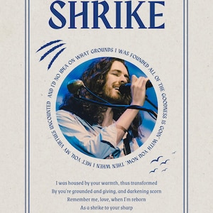 Hozier &quot;Shrike&quot; Wall Art