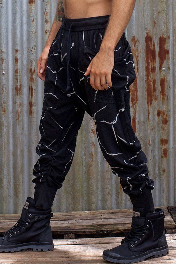 M 90s Nike Black Track Sweatpants Nylon Cotton Pants Medium Military Baggy  Trendy Streetwear Tech Rave Goth Gorp Granola Hiking Wind Pants -   Canada
