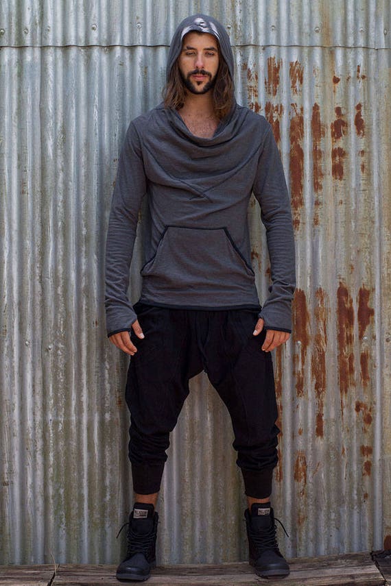 hooded gym top