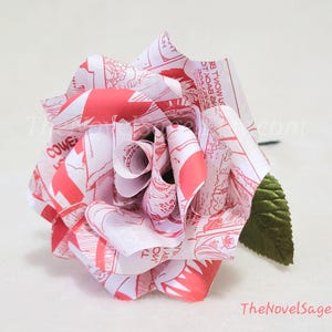 Hot Pink Manga Rose, Anime Gift Idea, Anime Home Decor, Anime Gifts for Her, Best Anime Gifts, Gifts for Anime Fans, Japanese Anime Gift image 15