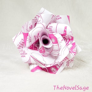Hot Pink Manga Rose, Anime Gift Idea, Anime Home Decor, Anime Gifts for Her, Best Anime Gifts, Gifts for Anime Fans, Japanese Anime Gift image 12