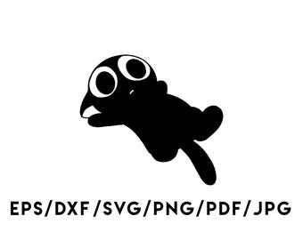 Cute Resting Kitty Vector Design (Digital Download)