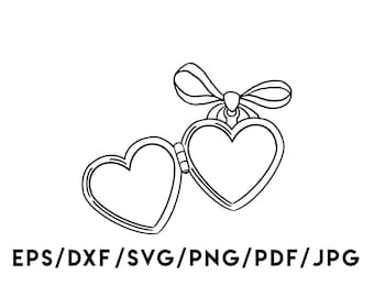 Liebe Spiegel Design, Sofortiger Download, svg, Eps, Dxf, Png, Pdf, Jpg digitaler Download
