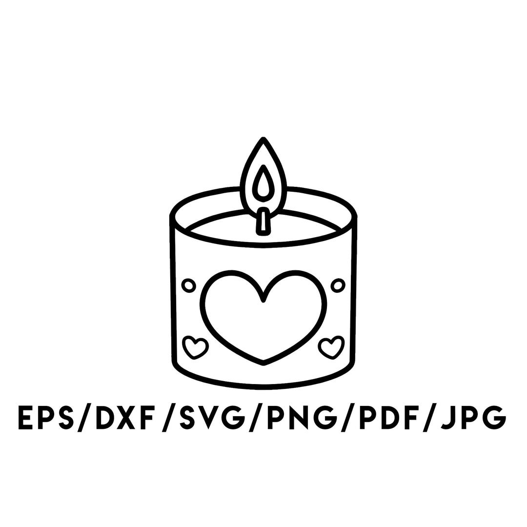 Heart Candle main image 0