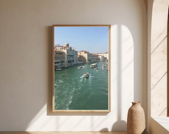 Venice Canal Photography Print | Italy Wall Art | European Travel Decor | Digital Download