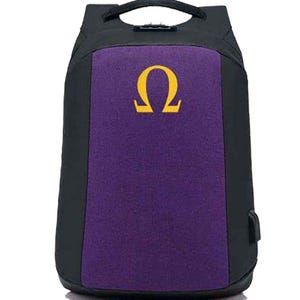 Omega Psi Phi Backpack
