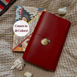 Medium (A5) Trifold Genuine Italian Leather Journal