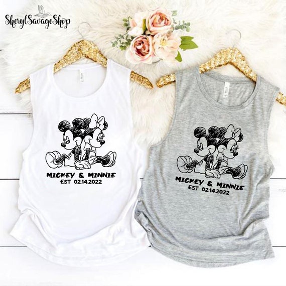 Custom Disney Tank Disney Family Tank Top Disney Honeymoon Etsy