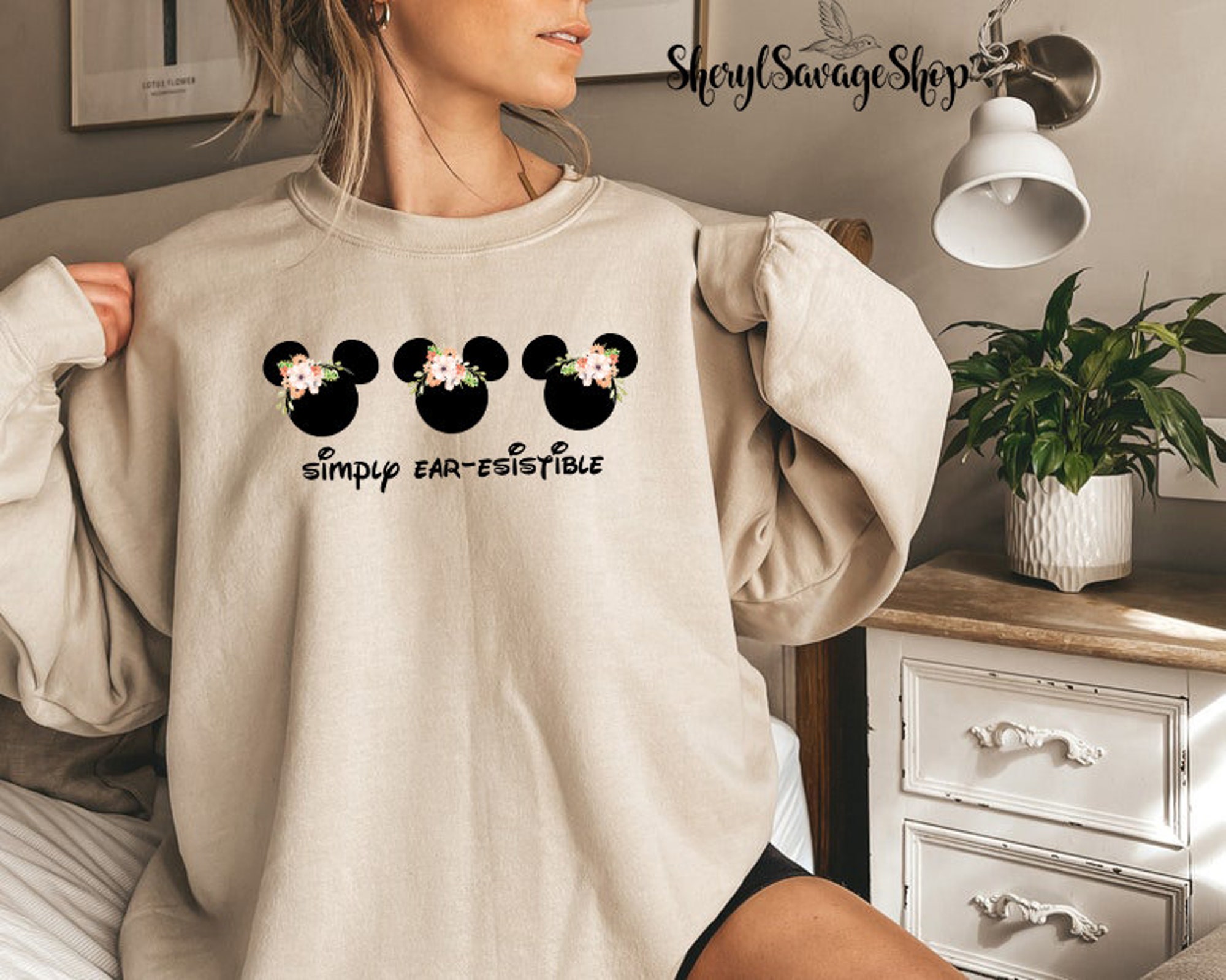 Discover Disney Floral Sweatshirt