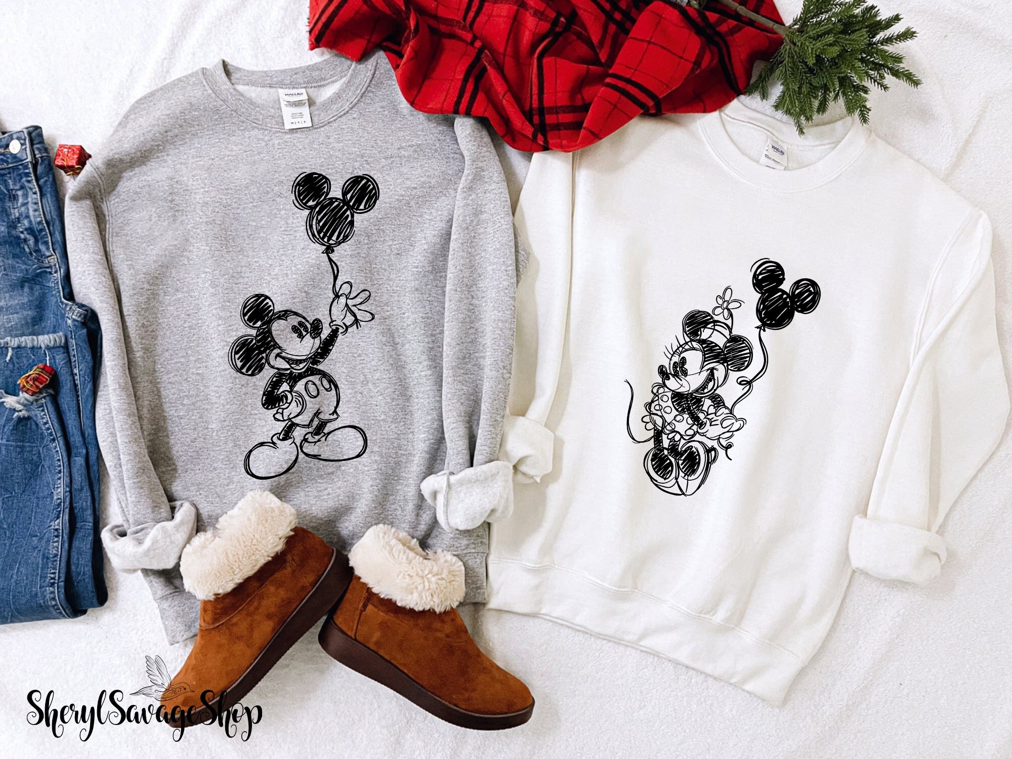 Discover Disney Sketch Sweatshirt
