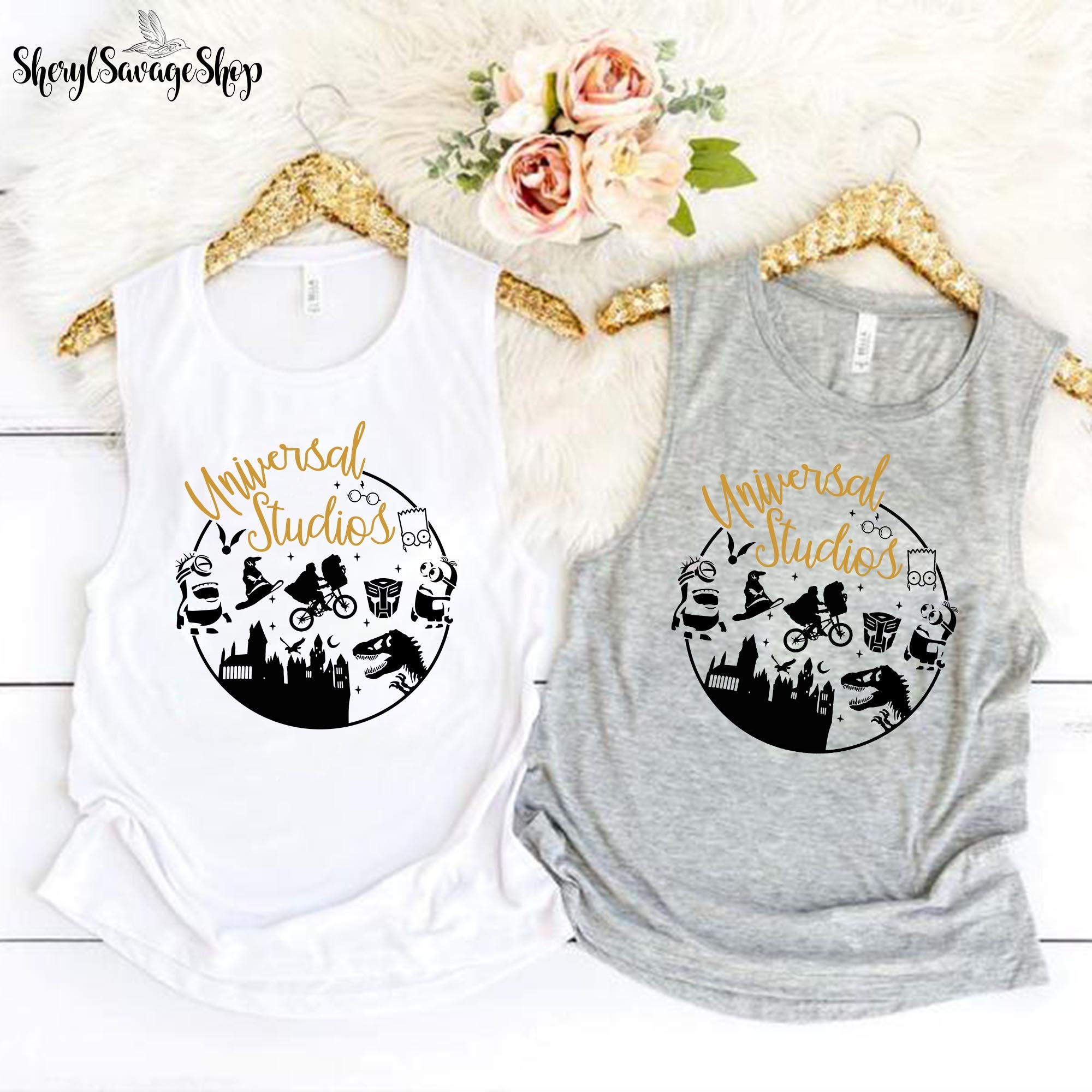 Discover Universal Studios Tank Top, Universal Tank Top, Vintage Universal Studios Tank Top, Disney Matching Tank, TL-190202