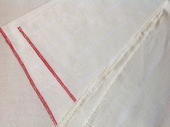 One Yard Cotton Monks Cloth with Serged Edges, 36" x 60", S204, Foundation Fabric