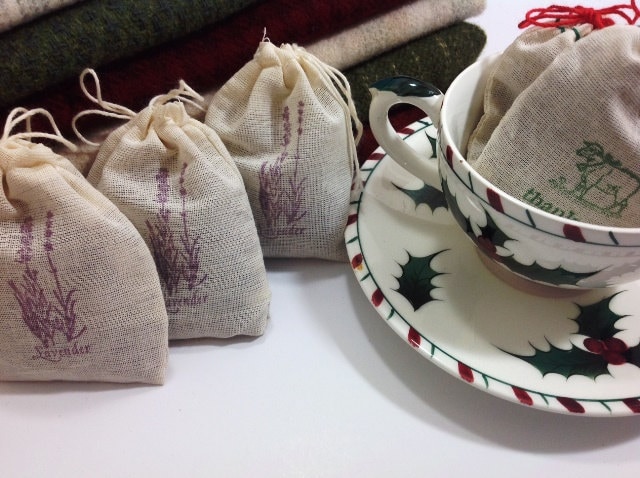 Lavender Sachets, Moth Repellent, Drawers and Closets, Gift Bags 