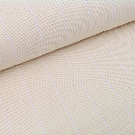 One Yard Cotton Monks Cloth for Rug Hooking, Raw Edges, S202, Foundation Fabric