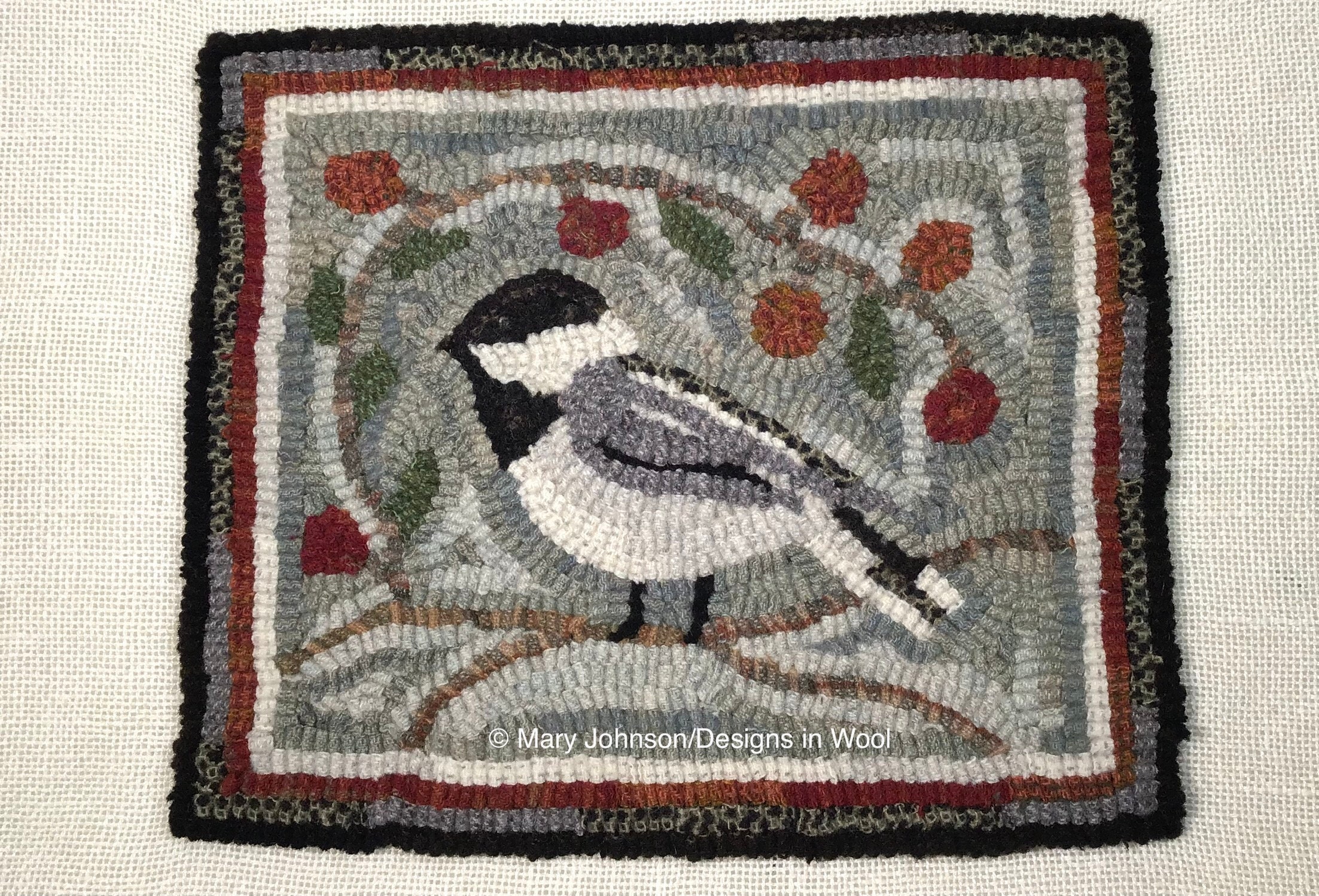 Bird House Mug Rug Kit - Wool Applique - 398633