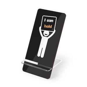 Smartphone Stand for Easy Display, Desk Organization, Gift for Tech Lovers, Home Office Accessory, Adjustable Phone Holder