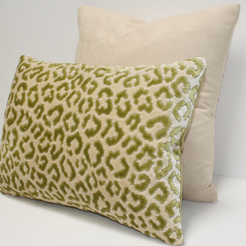 Pillow Cover - Green Animal main image 0