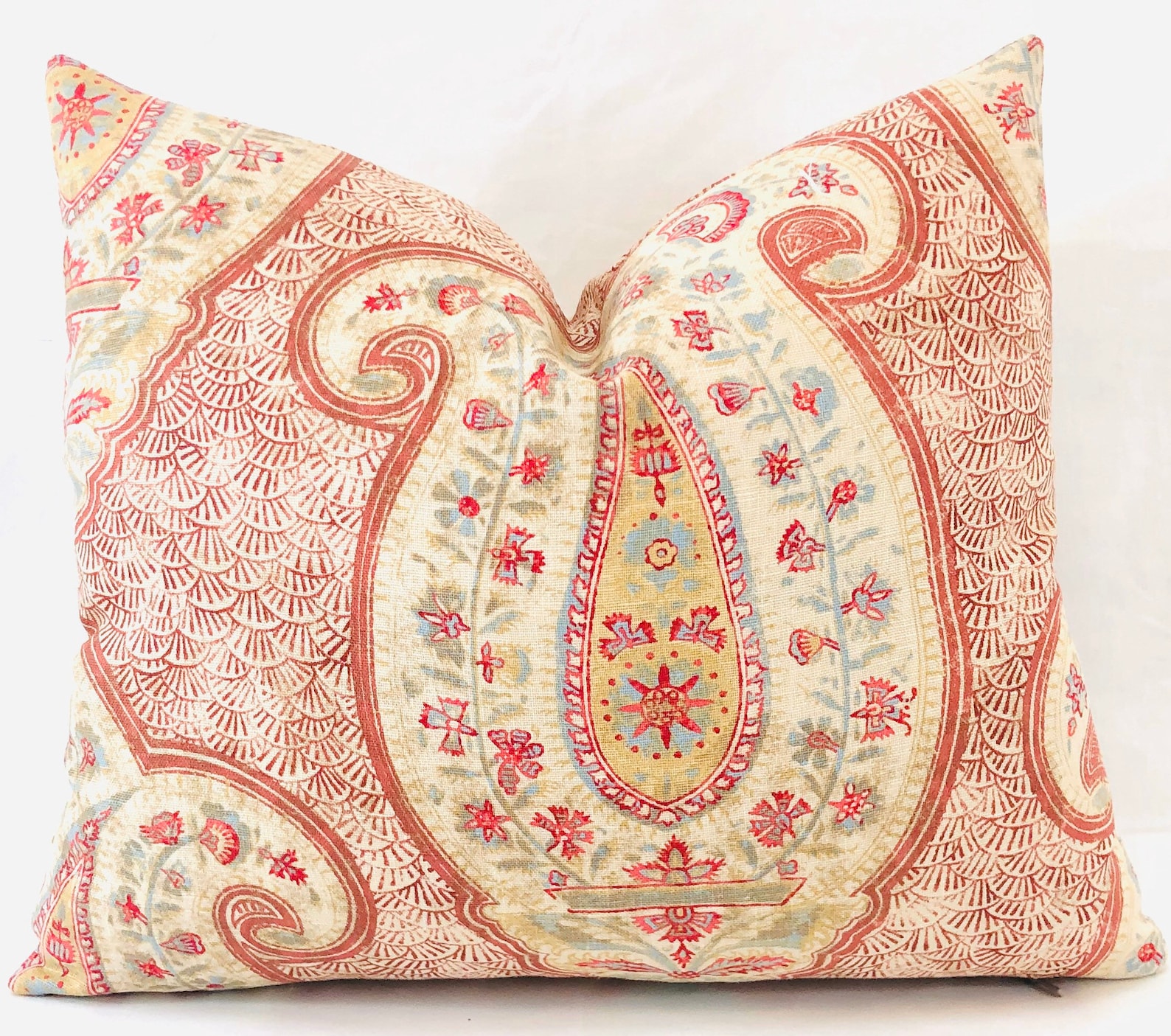 Designer Pillow Cover Ralph Lauren Home Fabric Stepping Etsy