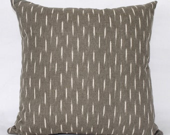 Gray Pillow Covers - Throw Pillows - Gray - Off-white - 3 sizes
