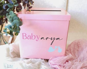 Caixa de cartão personalizada para poço dos desejos: lembrança elegante para eventos