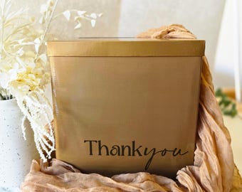 Poço dos Desejos de Casamento Personalizado: Caixa de Cartão Personalizada, Adesivo de Vinil