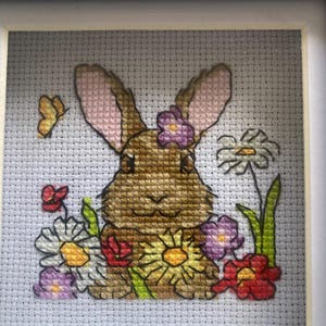 Rabbit cross stitch