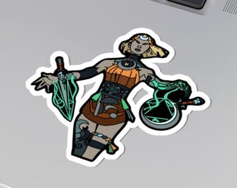 Hades II Melinoë Vinyl Sticker For Laptops, Journals, and Water Bottles