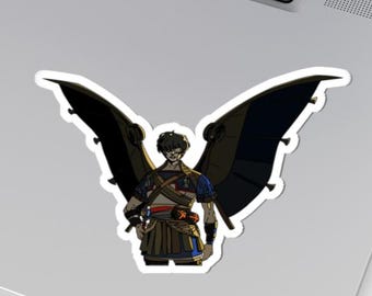Hades II Icarus Vinyl Sticker For Laptops, Journals, and Water Bottles