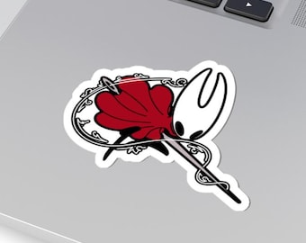 Hollow Knight Silksong Hornet Vinyl Sticker For Laptops, Journals, and Water Bottles